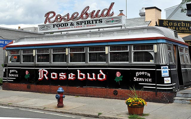 The Rosebud Diner in Somerville, MA